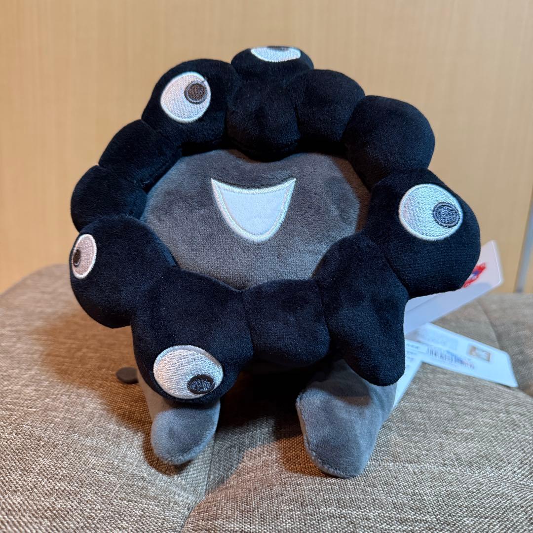 黒ミャクミャク 這い型 ぬいぐるみ Mサイズ 大阪関西万博　EXPO2025