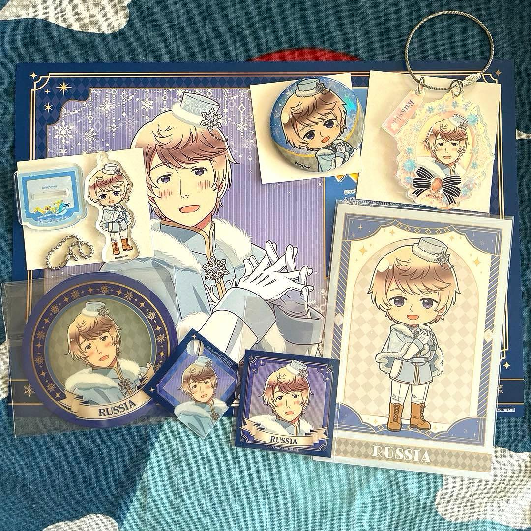 ヘタリアW★S×AMOCAFE  Prince Cafe ロシアセット