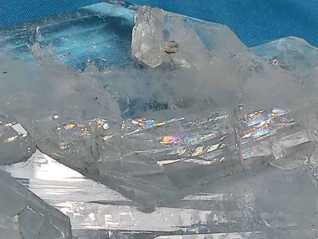 パワーストーン　天然石　ファーデン水晶　原石　203g　No.210