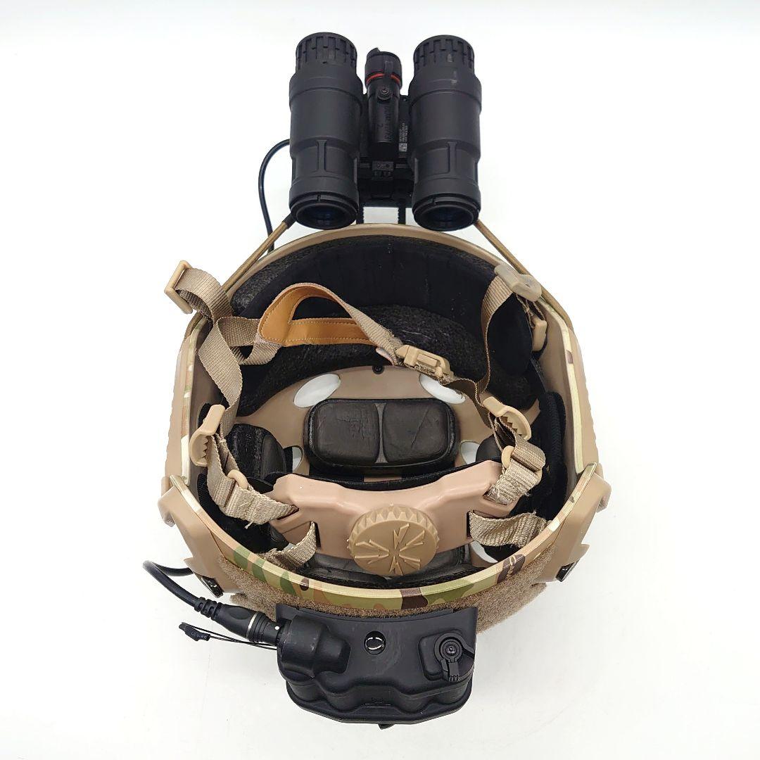 タクティカルヘルメット ダミーナイトビジョン付き