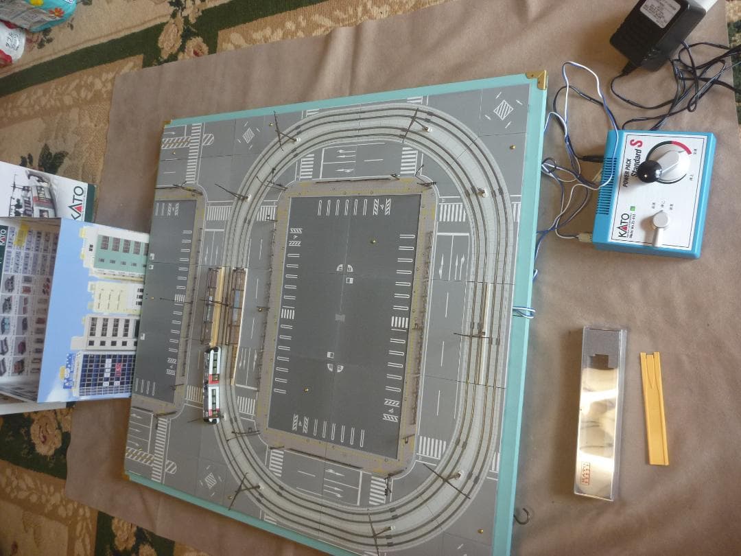 KATO ユニトラム スターターセット 富山ライトレール レイアウト Nゲージ