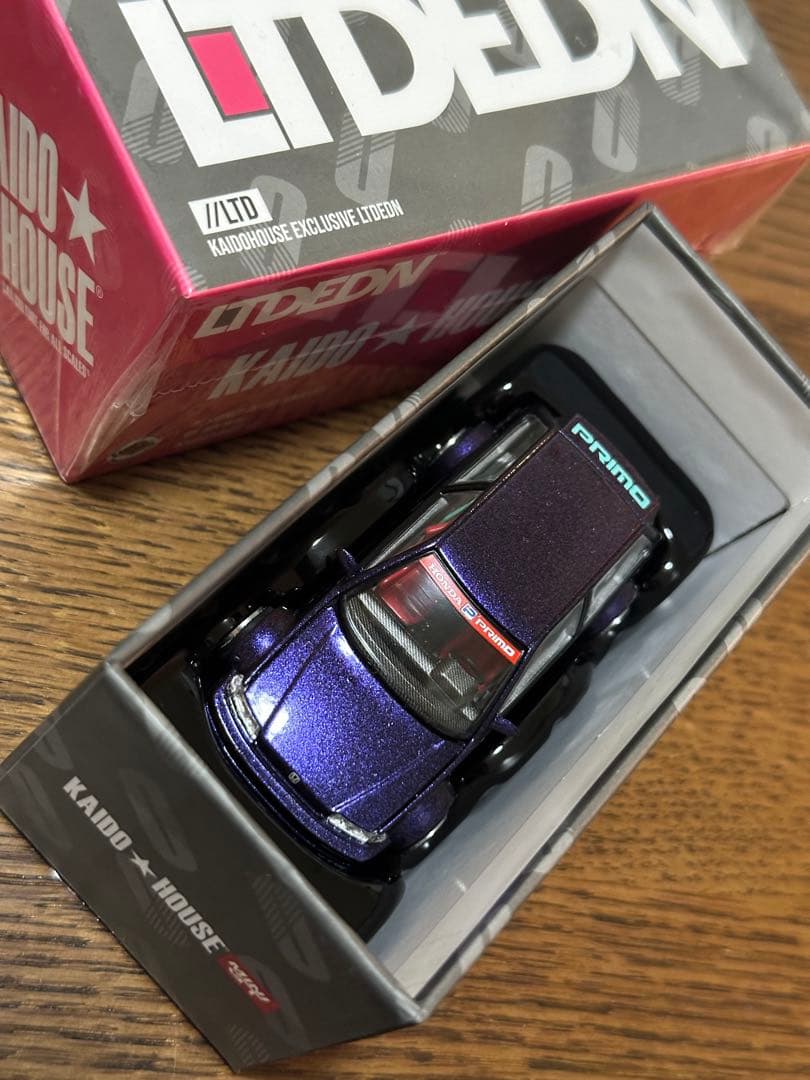 LTDEDN KAIDO HOUSE アメリカ限定パープルミニカー 1/64