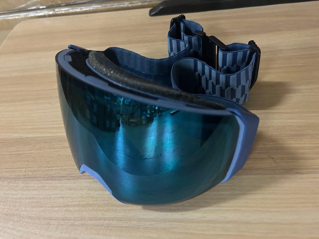 スキー・スノーボードアクセサリー SMITH 4D MAG XL Granite Blue