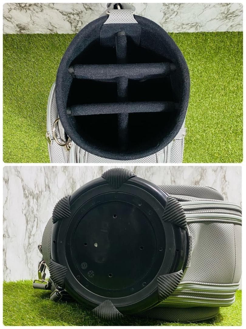 【完売モデル】未使用保管品 ムータマリン エシカルレザー キャディバッグ