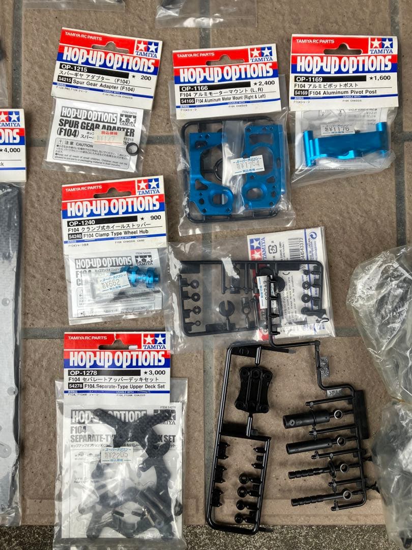 タミヤ　F104 ver2proメカ＆パーツ大量付き