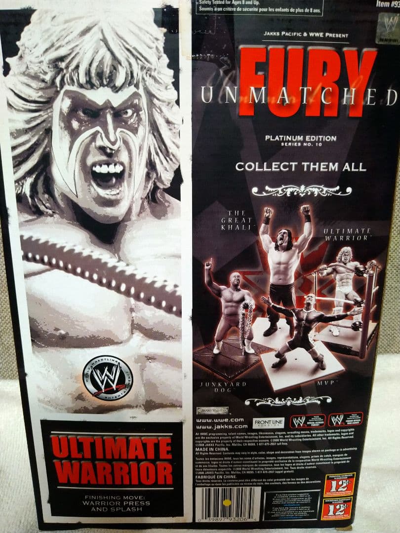 開封　貴重！WWE WCW アルティメット．ウォリアー　FURY フューリー
