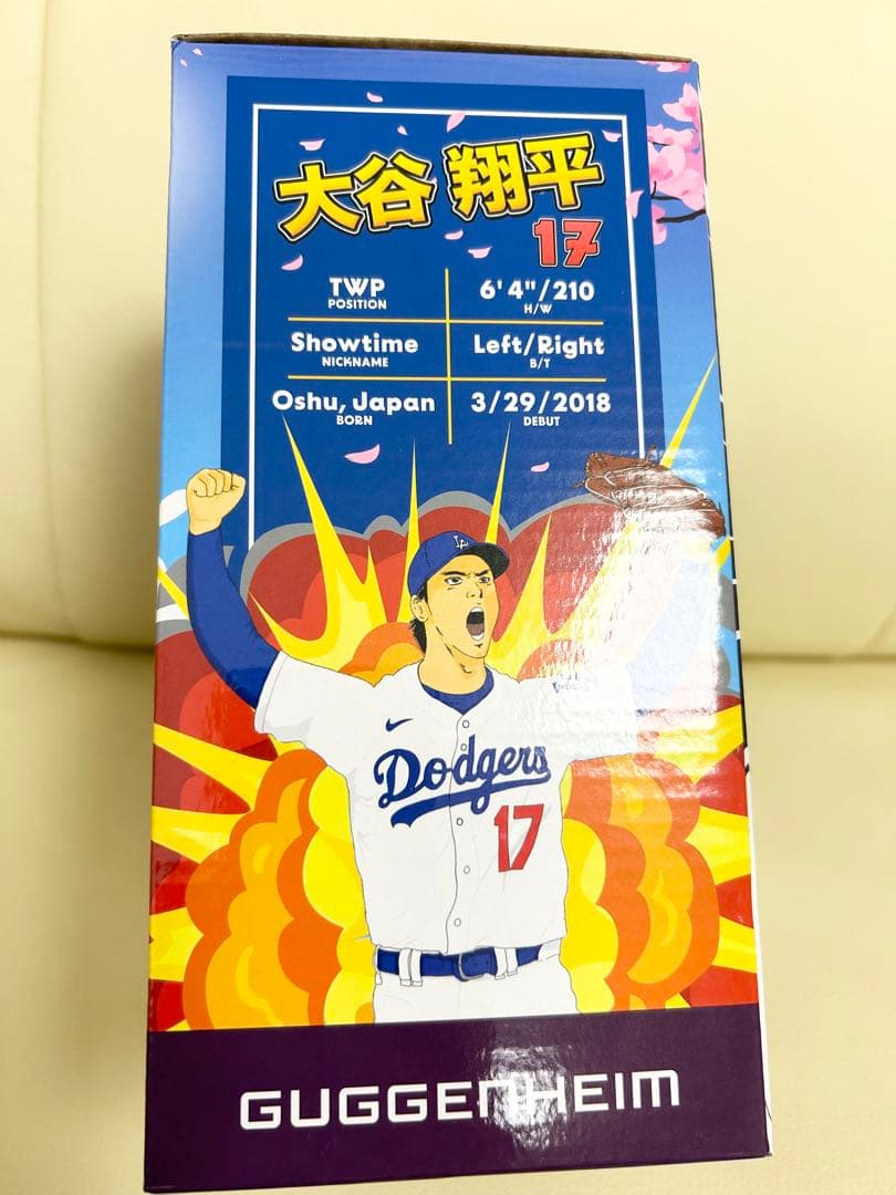 大谷翔平　ボブルヘッド　5/16 ドジャース初年度　第一弾記念品