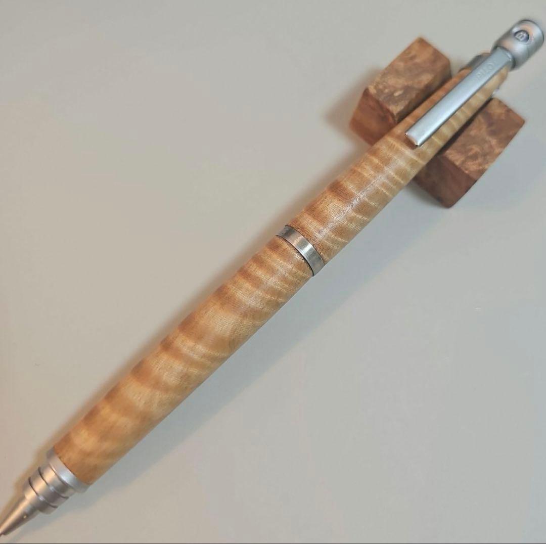 YI工房 S20 シャープペンシル 栃縮杢 [13500→10000大幅値下げ]