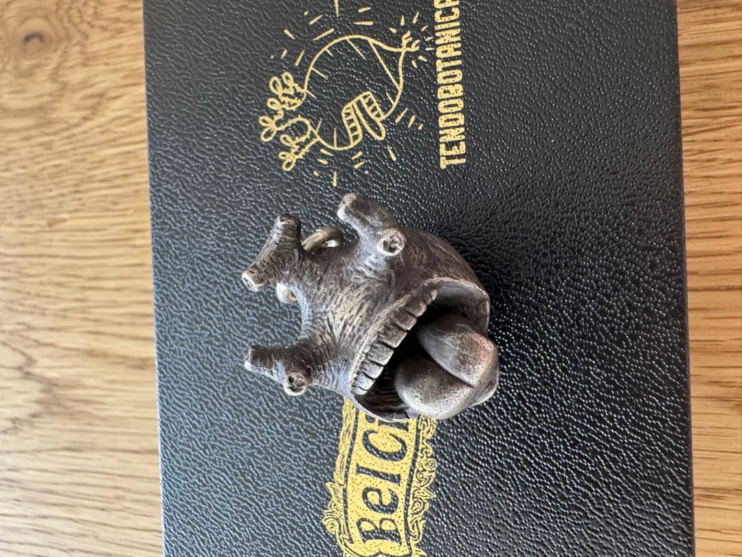 塊根植物 キーホルダー　グラキリス　シルバー925 グラ丸