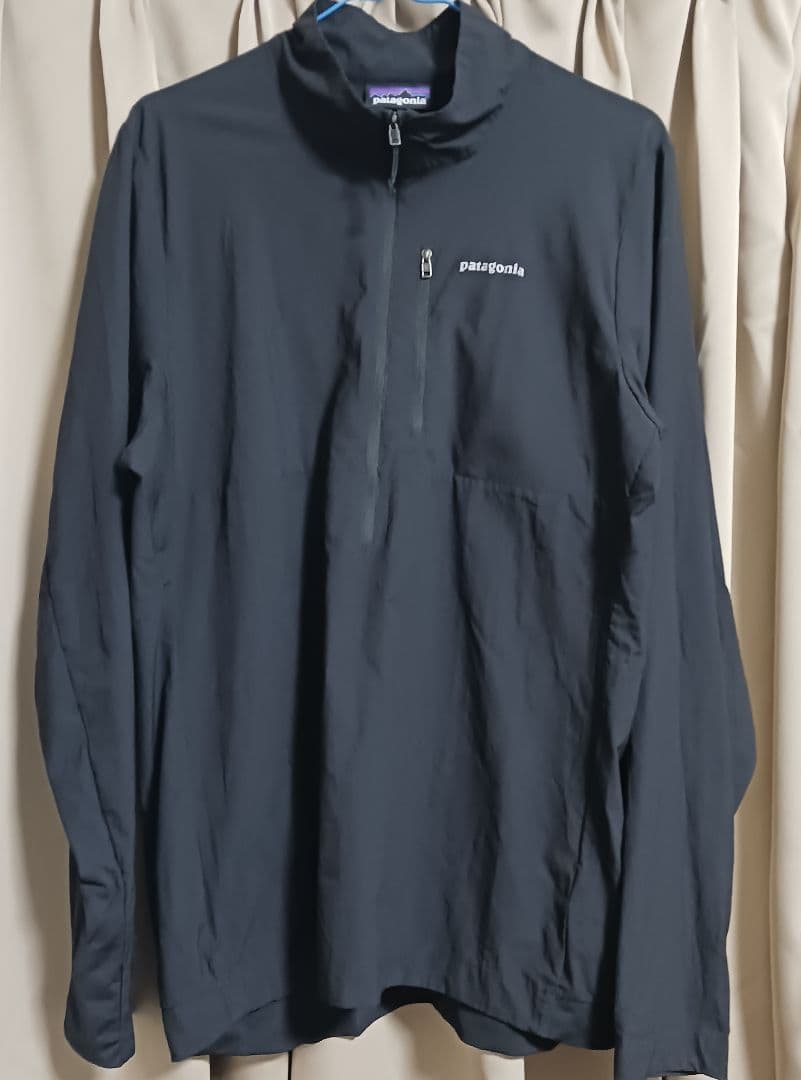 パタゴニア　エアシェッドプルオーバー　美品　M メンズ　ブラック