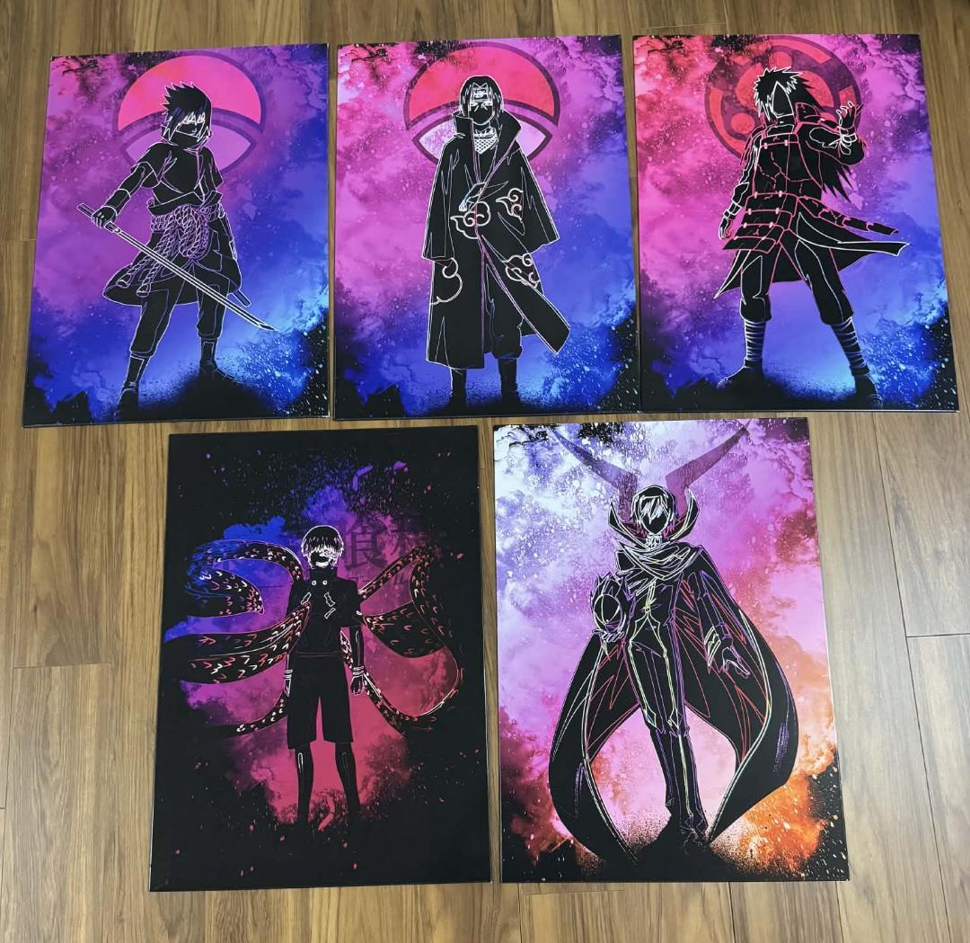 DISPLATE ディスプレート メタルポスター 5枚セット