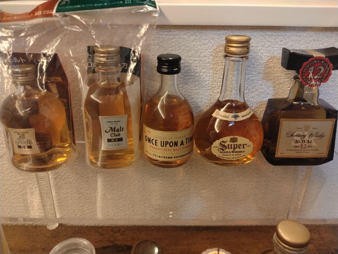 ウイスキーミニチュアボトル9本セット②