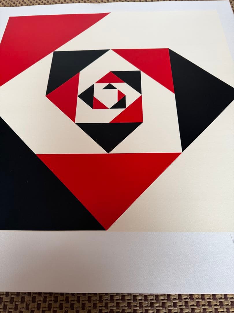 Verner Panton 幾何学的デザイン版画 48/120