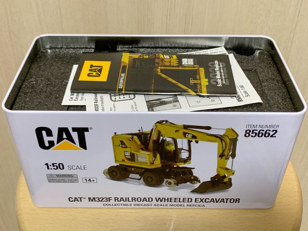 その他 CAT M323F RAILROAD WHEELED EXCAVATOR