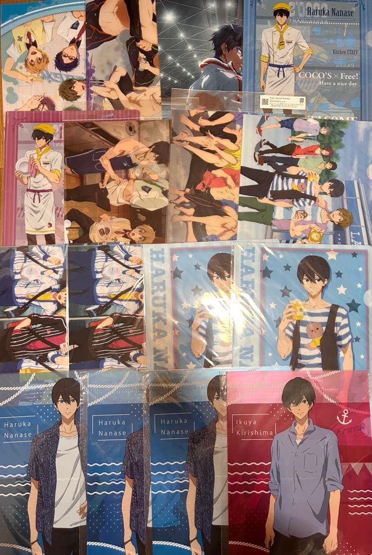 Free! ポストカード 三菱UFJ銀行 VISAデビット 松岡凛