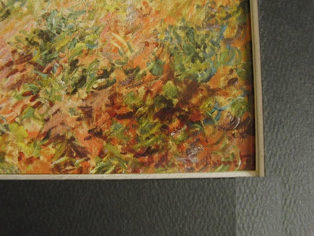 クロード・モネ「Woman with Umbrella Turned to th