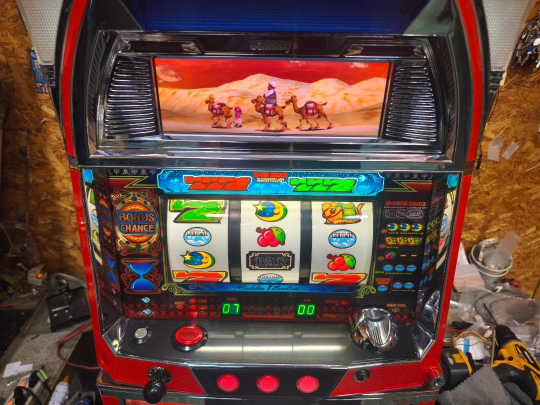 【本州送料込】アラジン2エボリューション メダル不要機別途オプション