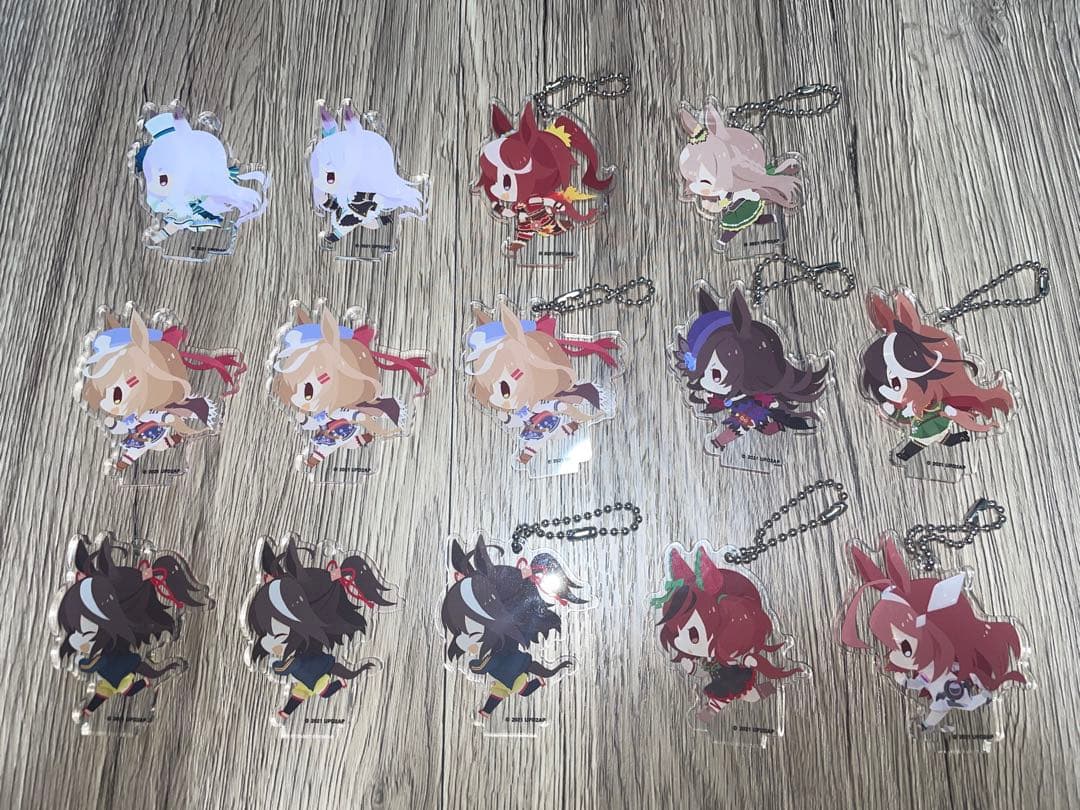 【バラ売り可】きゃらドリ アクリルキーホルダーセット ウマ娘