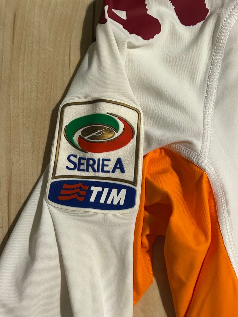 ビンテージ 選手支給品 セリエA ASローマ デ・ロッシ ユニフォーム 証明書付