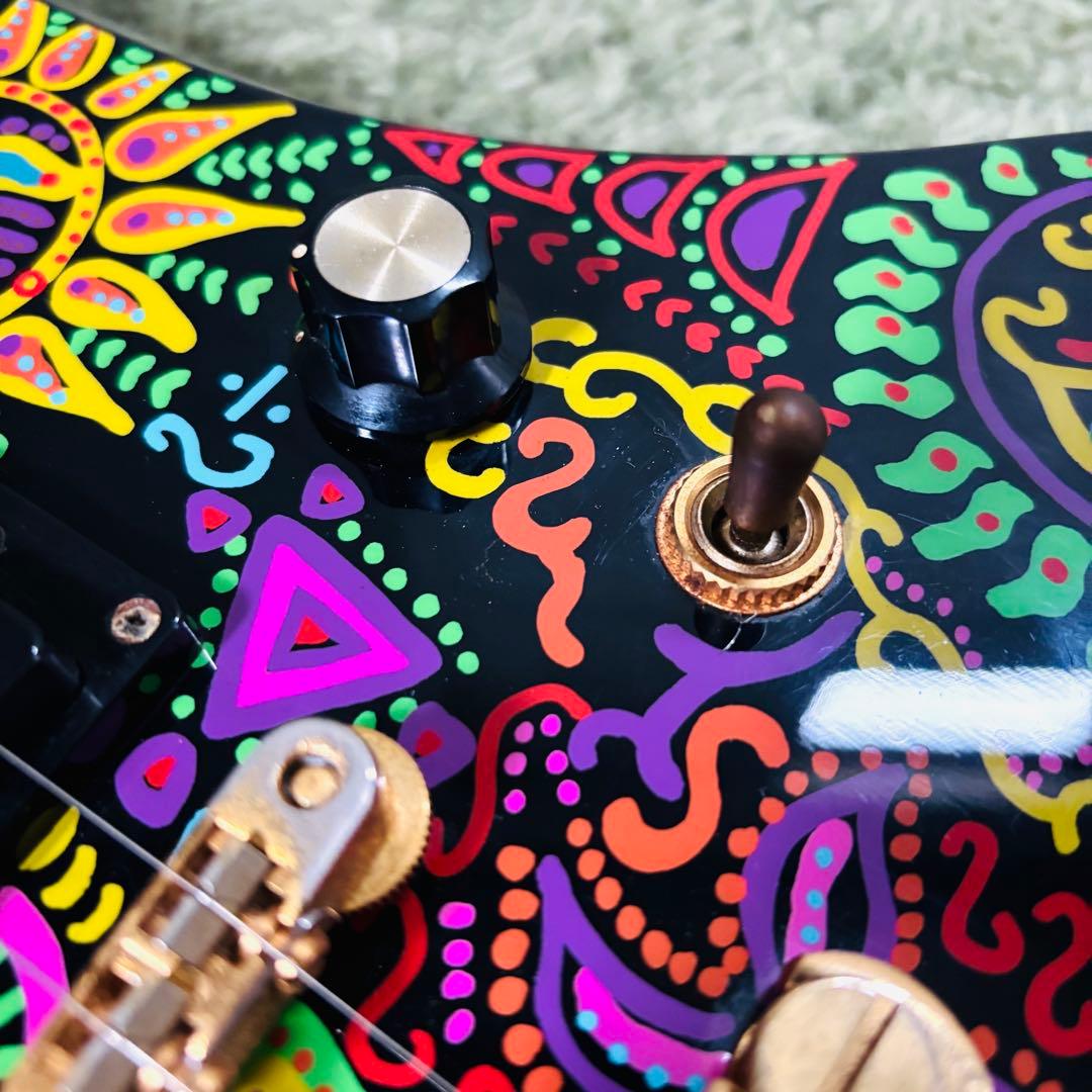 ⭐︎美品⭐︎ フェルナンデス　MG-165X hideモデル　サイケペイント