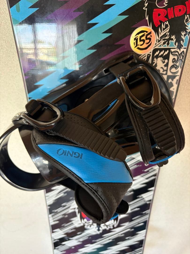 Ride スノーボード 155 バインディング付き　イグニオ