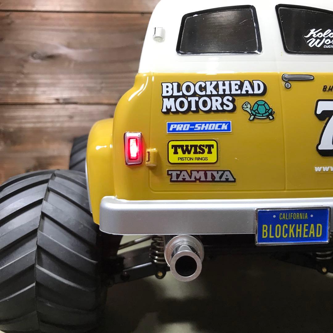 タミヤ　TL-01Bシャーシ　スカッシュバン　メカ付き