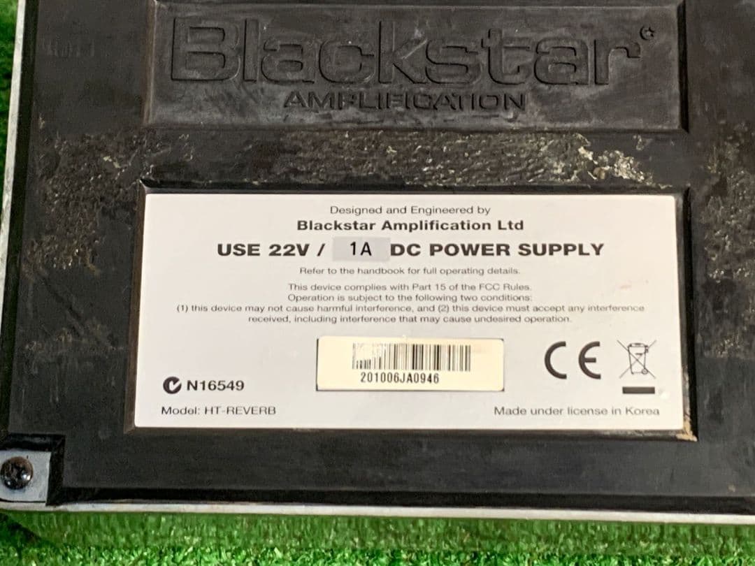 BlackstarValve Reverb ギターエフェクターHT-Reverb