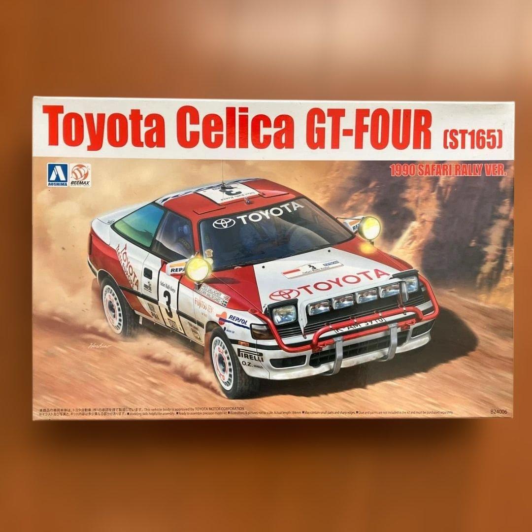 アオシマ トヨタ セリカ GT-FOUR ST165 1990 サファリラリー