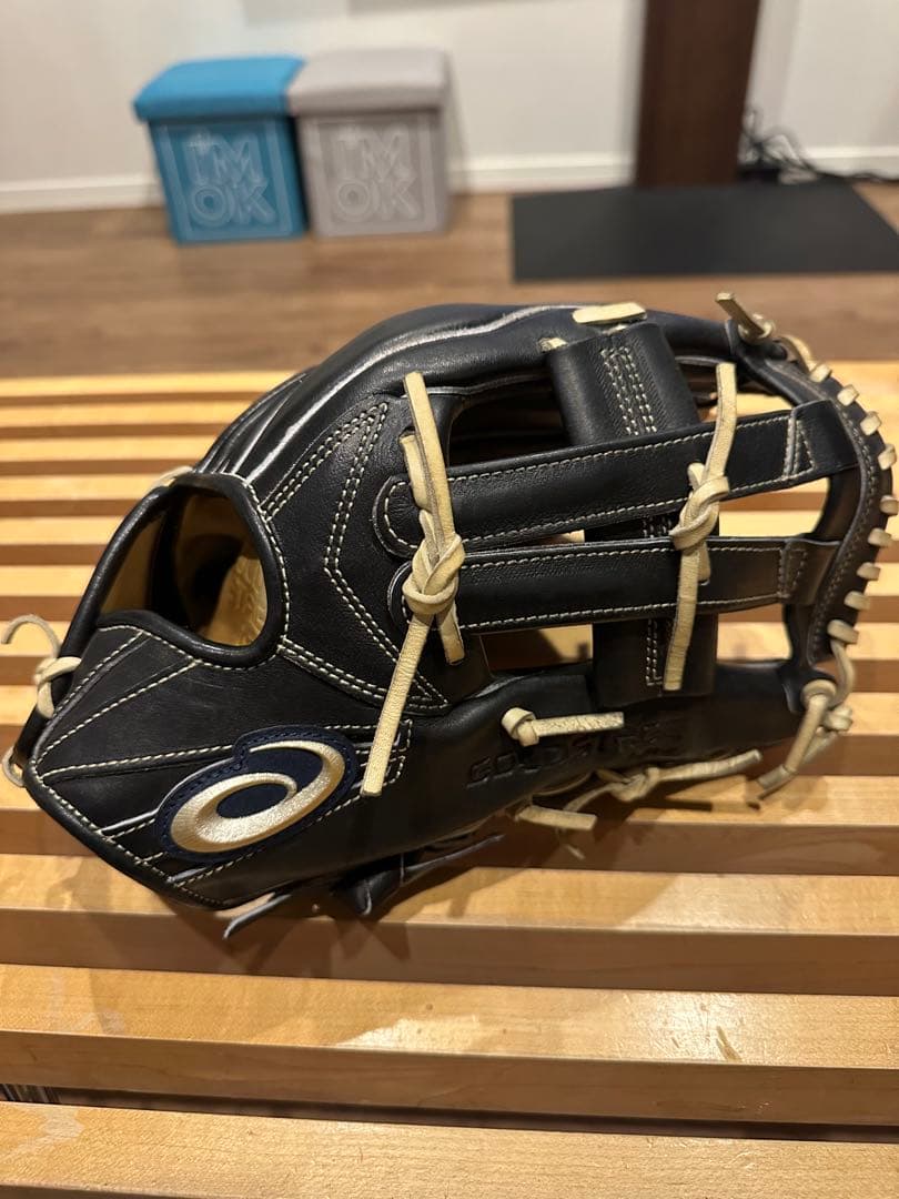 asics野球 硬式 グローブ 外野手用 GOLDSTAGE I-PRO 右投げ