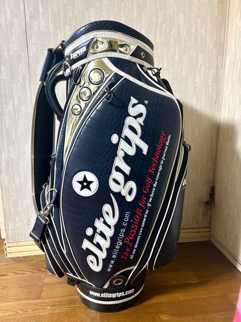 エリートグリップ キャディバッグ 限定 ツアー クロコ elite grips