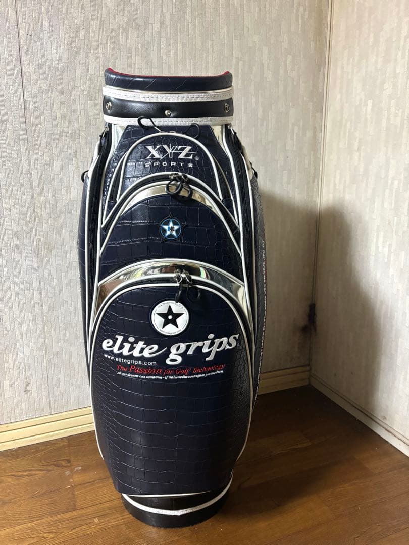 エリートグリップ キャディバッグ 限定 ツアー クロコ elite grips