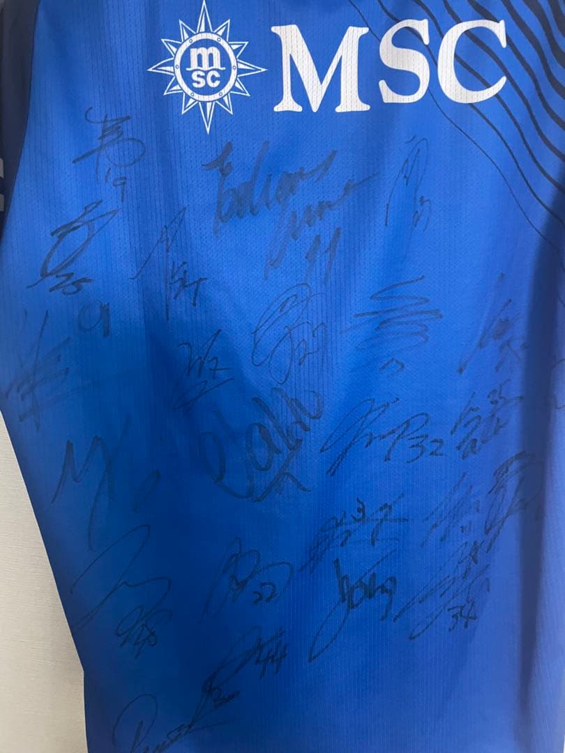 V•ファーレン長崎　23-24 オーセンティックユニフォーム　サイズLサイン付き