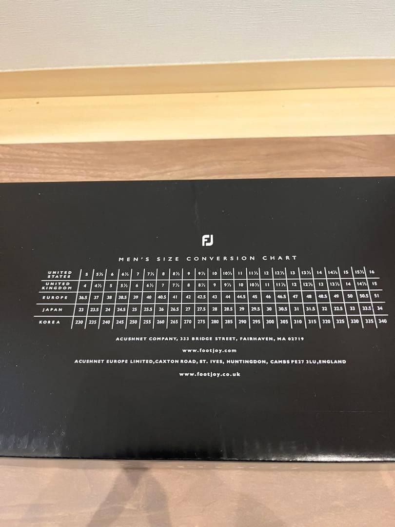 新品❗️未使用　FOOTJOY ゴルフシューズ