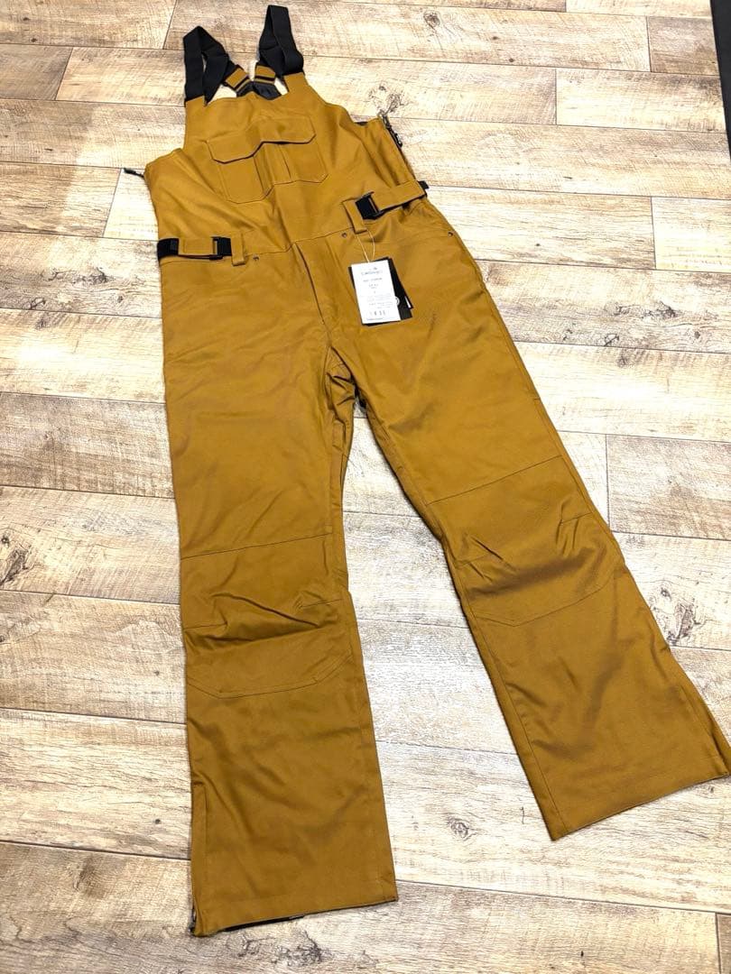 【新品未使用】Namelessage ST-57 ビブパンツ M マスタード