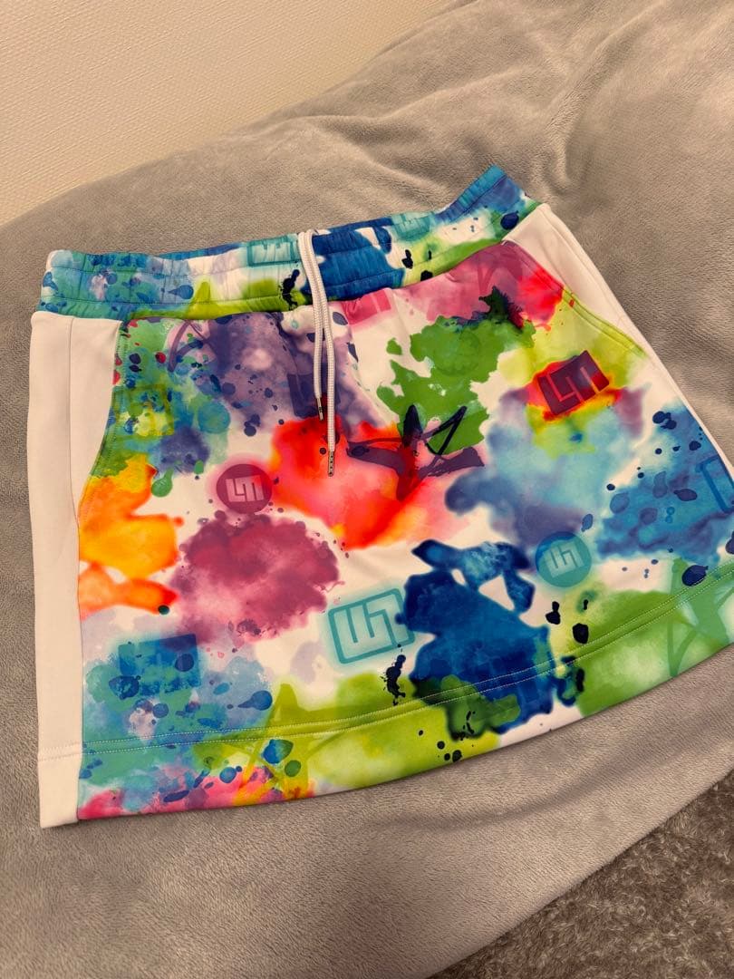 ラウドマウス LOUDMOUTH ニットブルゾンとスカートパンツ　サイズＬ