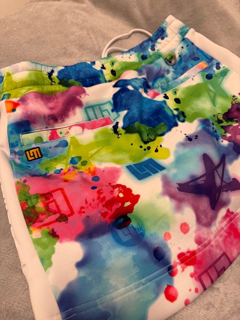 ラウドマウス LOUDMOUTH ニットブルゾンとスカートパンツ　サイズＬ