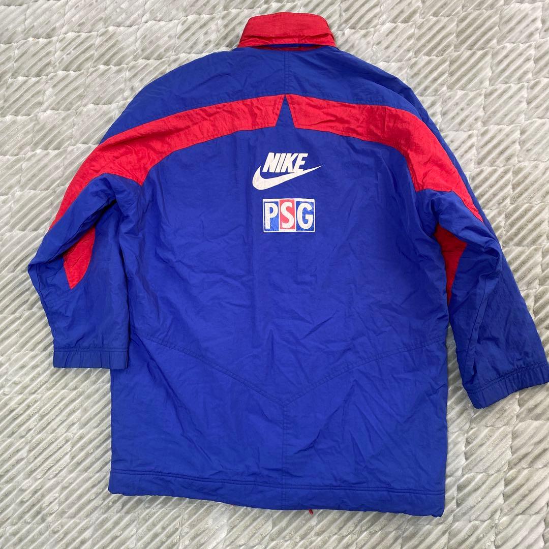 NIKE 90s 超希少 パリサンジェルマン ナイロンジャケット デカロゴ