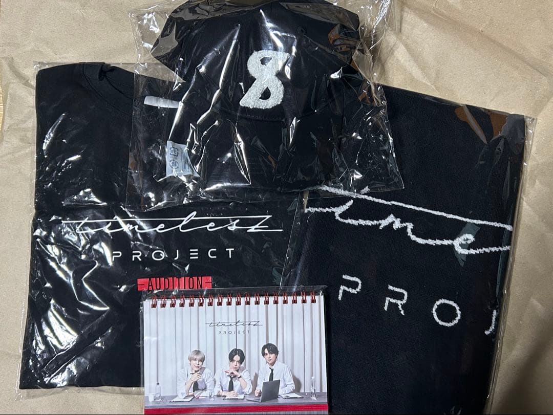 timelesz project audition タイプロ　Tシャツ キャップ