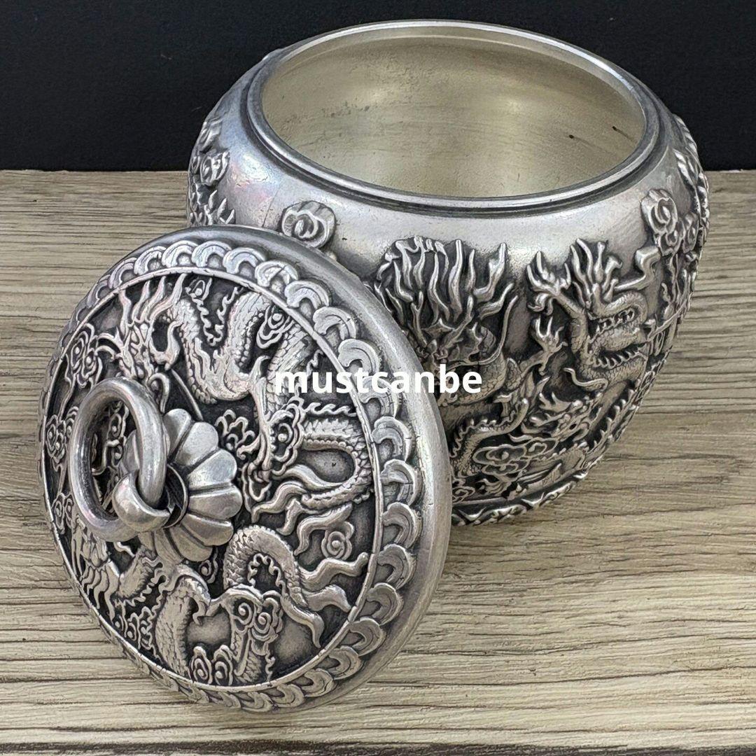 銅器 龍鳳茶壺 装飾品 工芸品 置物