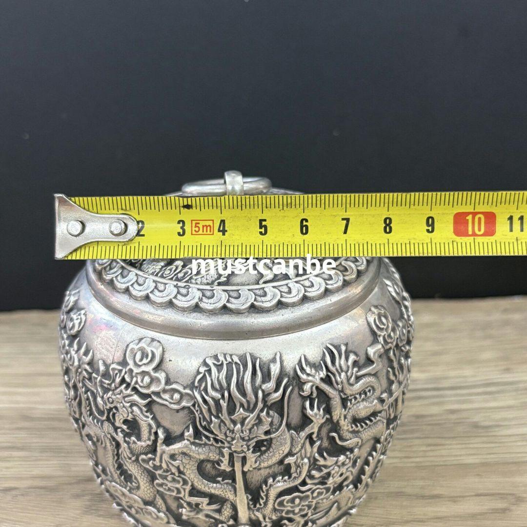 銅器 龍鳳茶壺 装飾品 工芸品 置物