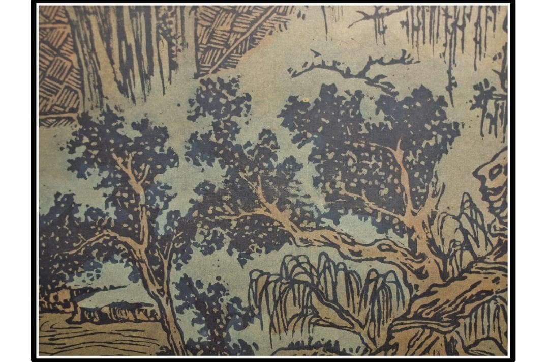 時代の掛軸　肉筆保証　蔵整理 不用品処理　日本　 X923C16-7