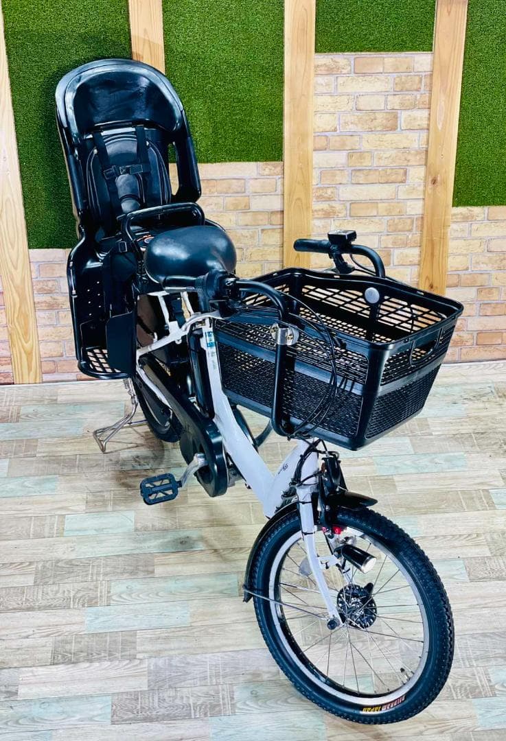 低価格 No１モデル ホワイト系 ヤマハ 子供乗せ電動アシスト自転車 H2848