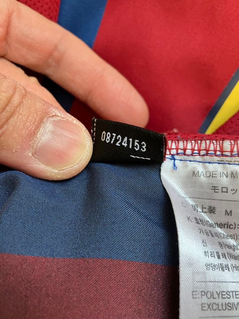 FCバルセロナ ホーム　ユニフォーム　11番　カンテラ時代のメッシ