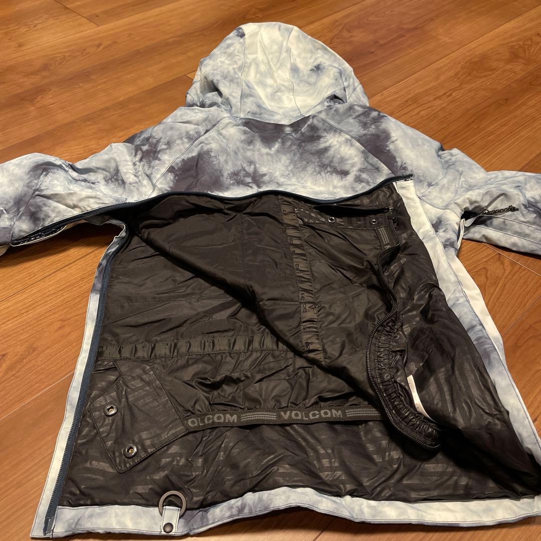 VOLCOM タイダイ柄 スノーボードウェア 子供用130