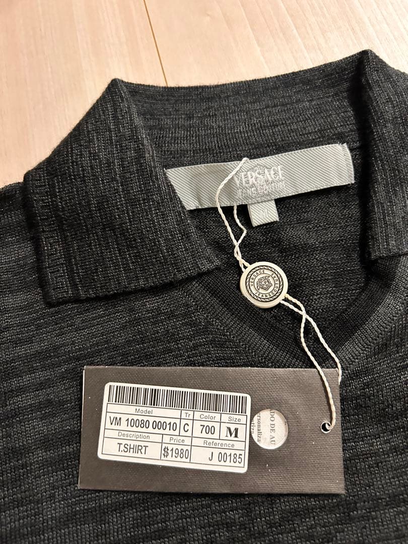 【最安値】新品　VERSACE JEANS COUTURE ポロシャツ M