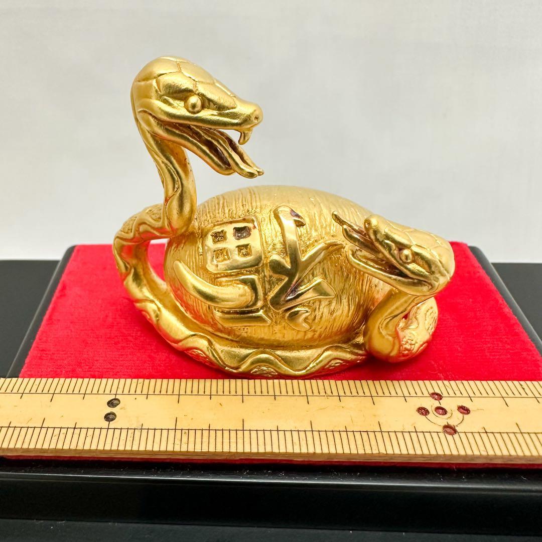 純金 K24 田中貴金属 美秀作 巳年 福々巳 干支 ケース 共箱付