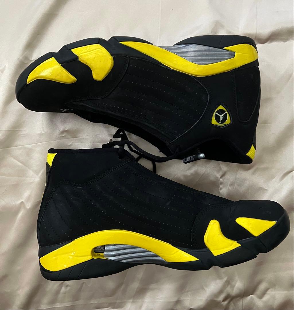 シューズ(男性用) NIKE AIR JORDAN 14 RETRO THUNDER