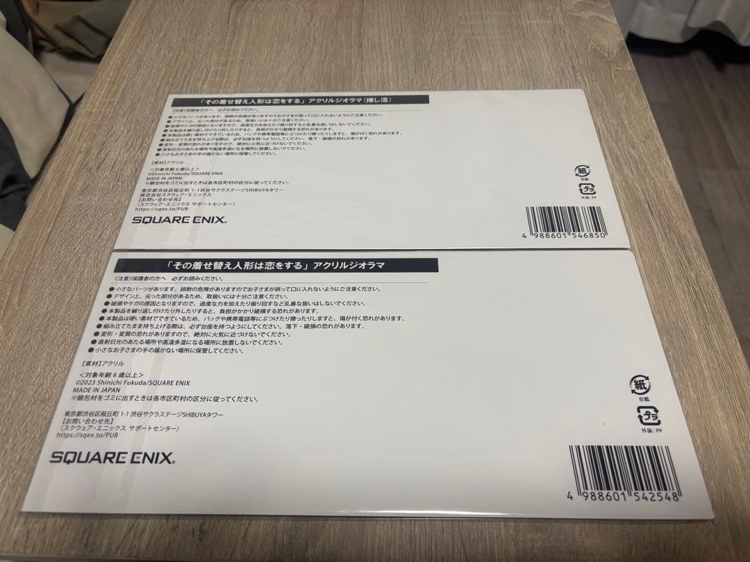 着せ恋展　アクリルジオラマセット