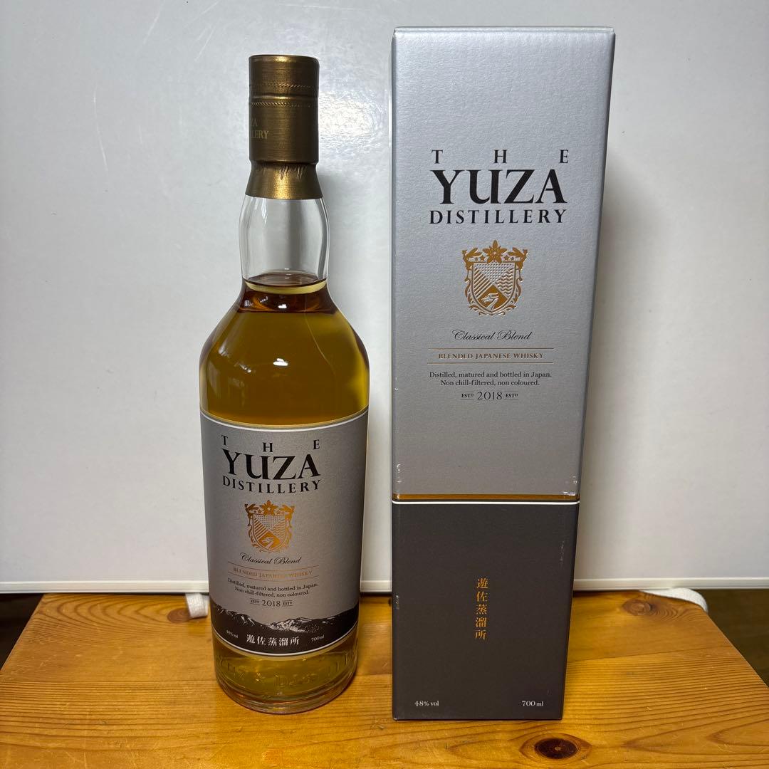 遊佐 YUZA クラシカルブレンド 2018 箱付 700ml 48％　限定品