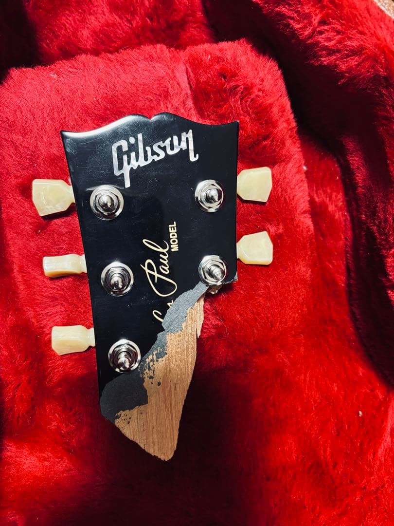 Gibson レスポールスタンダード(ネック折れ・ジャンク品)